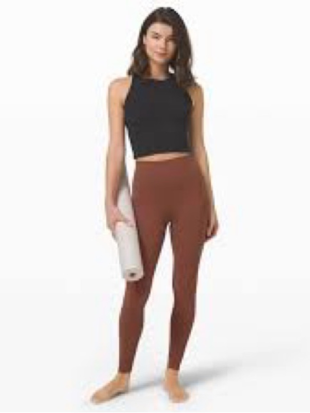 lululemon athletica Brown High-Rise Leggings 28”
